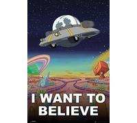 GB eye Rick & Morty I Want to Believe 61 x 91.5cm Maxi Poster