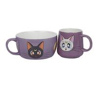 GB eye Sailor Moon Luna and Artemis Breakfast Set, Purple, BS0010