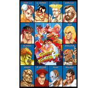 GB Eye Streetfighter Ii Characters 61 X 91.5Cm Maxi Poster