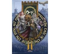 GB eye The Lord of The Rings War of The Rohirrim Characters 61 x 91.5cm Maxi Poster - Shipped Rolled - Art Poster - Wall Posters - Posters & Prints