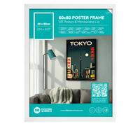 Gb Eye Contemporary Wooden White Picture Frame - 60 X 80Cm