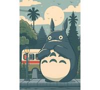 Gb Posters Forest Monster 30 x 40cm Print - Art Poster - Wall Posters - Posters & Prints