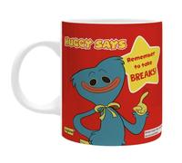 Gb Posters Poppy Playtime Take Breaks Red Ceramic Novelty Coffee & Tea 320ml / 11oz Mug | Poppy Playtime Merchandise