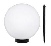 GB168 Solar Garden Globe Lamp 30x30x63cm White LED Outdoor Solar Light
