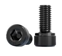 GB70.1 Black SS304 Stainless Steel Allen Hex Socket Cap Head Screws - M4 M5 M6 M8 - Durable & Corrosion Resistant(40 M4 x 18mm)