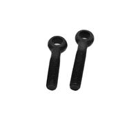 GB798 M6 M8 M10 M12 Black Carbon Steel Eye Bolt Stud Articulated Anchor Bolt Length 25-100mm(45mm,M10 1pc)