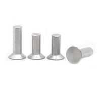 GB869 M2 .5 M3 M4 M5 M6 M8 Countersunk Head Rivets Aluminum Solid Rivet for Garden Industrial(M4 20pcs,40mm)