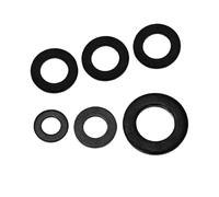 GB97 DIN125 Carbon Steel Flat Washer M2 M2.5 M3 M4 M5 M6 M8 M10 M12 M14 M16 M20 M22 M24 Plain Gasket Pad 5/50pcs(25pcs M10)