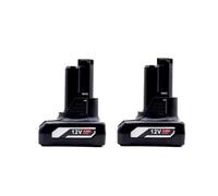 GBA12V60 6000mAh Compatible for Bosch 12V/10.8V Li-ion Replacement Battery BAT411 BAT420 GBA 12V Cordless Power Tools Charger(2 Pack 4000mAh)
