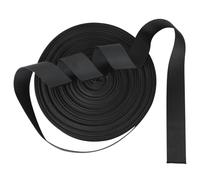 GBACHOOSE 1.5 Inch Heavy Duty Nylon Webbing 50 Yards Nylon Strapping Flat Webbing Strap, Great for Dog Leash, Collars, Seat Belt, Backpack, Outdoor DIY Gear Repair, Crafts, Black