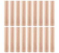 GBACHOOSE 18 Pcs Wood Rolling Pin, 15cm/6inch Wooden Dough Roller, Blank Wooden Rolling Pins for Pie Crust, Pastry, Dough, Clay