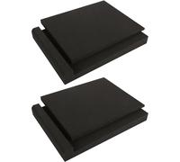GBACHOOSE 2 Pack Acoustic Isolation Pads, 33X25X4cm Speaker Acoustic Isolation Foam Pads, High Density Studio Monitor Foam for Monitors Speaker