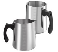 GBACHOOSE 2 Pcs 900ml Wax Melting Pot, Stainless Steel Wax Melter with Heat-Resistant Handle, Candle Making & Soap Making DIY Crafts