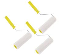 GBACHOOSE 3 Pcs Spiked Roller, 9''/23cm Spiked Roller Floor Self Leveling Roller, Professional Cement Spiked Paint Roller, Spiked Screeding Compound Roller for Self-Leveling Cement Construction