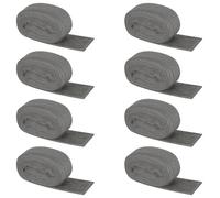 GBACHOOSE 8 Pack Steel Wool Mice, 23m Steel Wire Wool Rats Roll, Coarse Wire Wool Gaps Blocker for Removing Paint, Varnish, Rust Can Stop Rats, Insect and Pest (2.9m/Roll) x 8