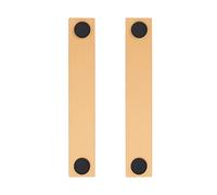 GBASDXU Leather Handles, Leather Furniture Handle2 Pcs Cabinet Handle Pull Modern Style Wardrobe Door Brass Nuts Cupboards Knobs