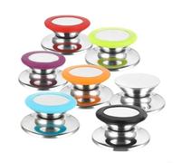 GBASDXU Replacement Pot Lid Knob, Pot Handles Replacement 1pcs Silicone Pot Cover Kitchen Pot Lid Handle Replacement Holding Handle Knob(Red)