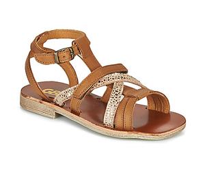 GBB Flat sandals JULIA in Brown 5