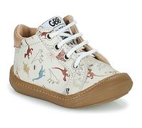 GBB Shoes (High-top Trainers) LANINOU FLEX in Beige 3 toddler