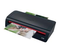 GBC 240 Home Office A4 Laminator 4410068UK 400 mm / min. 2 min warm-up period to 2 x 125 (250) microns.