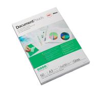 GBC 3740486 A3 Gloss Document Pouch 75 micron 25Pk