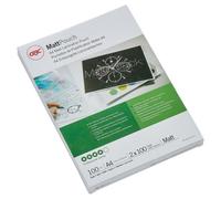ACCO GBC Matt Laminating Pouches 3740491 A4 100 micron Pack of 100