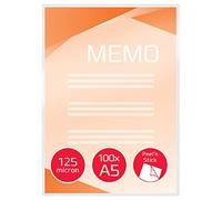 ACCO GBC Peel'n Stick Laminating Pouches A5 Gloss 125 micron Clear - Pack of 100