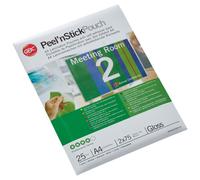 GBC Peel`n Stick Laminating Pouches A4 2x75 Micron Gloss (25)
