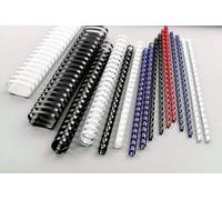 Gbc 4028178 Combbind Binding Combs, 14 mm, 125 Sheet Capacity, A4, 21 Ring, Black, Pack Of 100