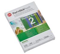 GBC Peel'nStick Laminating Pouch A4 200 Micron (Pack of 100) 41666E