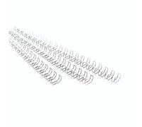 Gbc 6MM A4 Bind Wires Silver PK100