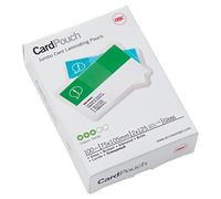 GBC Card Laminating Pouches 75x105mm 2x125 Micron Gloss (100)