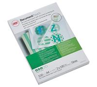 GBC A4 2x100 Micron Gloss Laminating Pouches, Pack of 100, 3740306