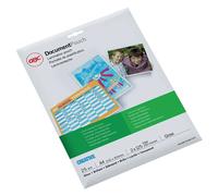 Gbc A4 2x125 Microns Laminating Envelopes 216x303 Mm 25 Units