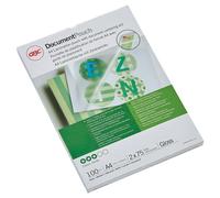 Gbc A4 2x75 Microns Laminating Envelopes 216x303 Mm 100 Units