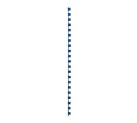 GBC A4 Binding Combs - 8mm - Blue - 100 Pieces [4028234]
