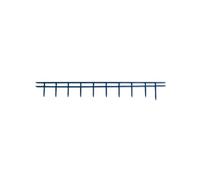 GBC A4 Binding Strips 25mm Blue Pack of 100 (1132845)