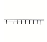 GBC A4 Black 25mm SureBind 10 Prong Binding Strips - 1132850
