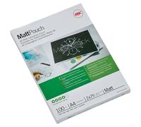 Gbc A4 Mat 2x75 Microns Laminating Envelopes 216x303 Mm 100 Units