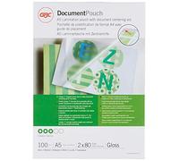 GBC Document Pouch Gloss A5 125 micron IB575037