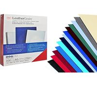 GBC Antelope Binding Covers Leather-look Plain A4 Red Ref CE040030 [Pack of 100]