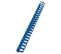 GBC Binding Combs Plastic 21 Ring 225 Sheets A4 25mm Blue - 4028242