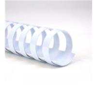 GBC Binding Combs Plastic 21 Ring 225 Sheets A4 25mm White - 4028202