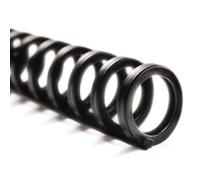 GBC Binding Spines/Spirals/Coils, 1/2" Diameter, 40 Sheet Capacity, ProClick, Black, 100 Pack (2514703)