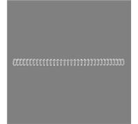 GBC Binding Wire Elements 34 Loop for 35 Sheets 5mm A4 White - 47901E