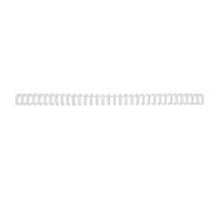GBC Binding Wires CombBind A4 8.0 mm 70 Sheets Metal White Pack of 100