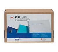GBC Binding Wires WireBind A4 8 mm 70 Sheets Metal Silver Pack of 100