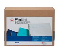 GBC Binding Wires WireBind A4 9.5 mm 70 Sheets Metal Silver Pack of 100
