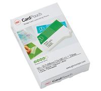 GBC Card Laminating Pouches 67x99mm 2x180 Micron Gloss (Pack of 50)