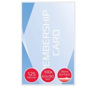 GBC Card Pouch Gloss 60x90mm 125 micron 3743157